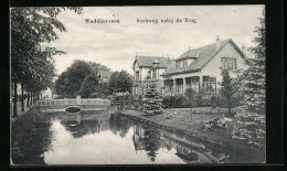 AK Waddinxveen, Kerkweg Nabij De Brug  - Waddinxveen