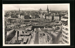 AK Stockholm, Slussen Och Gamla Stan Fran Mosebacke Terrasser  - Sweden