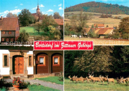 73758990 Bertsdorf-Hoernitz Kirchensemble Breiteberg Sandsteintuerstock Wildgehe - Bertsdorf-Hoernitz