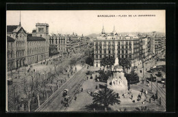 Postal Barcelona, Plaza De La Universidad  - Barcelona