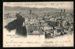 Postal Barcelona, Vista General  - Barcelona