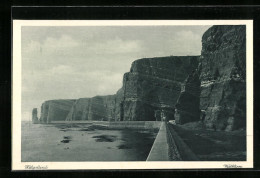 AK Helgoland, Partie An Der Westklippe  - Helgoland