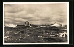 AK U-Boot Vor Der Küste  - Oorlog