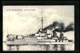 AK Kriegsschiff S. M. Von Der Tann In Fahrt  - Guerra