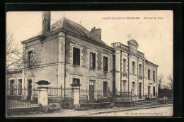 CPA St-Amand-de-Vendôme, L`Hôtel De Ville  - Sonstige & Ohne Zuordnung