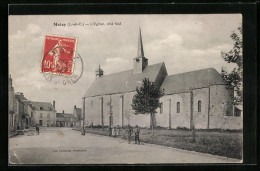 CPA Moisy, L`Eglise, Côté Sud  - Other & Unclassified