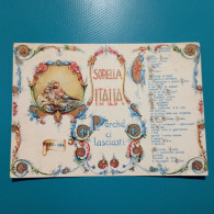Cartolina Sorella Italia - Sonstige & Ohne Zuordnung