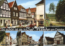 72493540 Bad Muender Altstadt Fachwerkhaeuser Strassenpartien Waldpartie Suentel - Autres & Non Classés