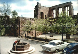 72493513 Nideggen Eifel Burghof Brunnen Ruine Nideggen - Sonstige & Ohne Zuordnung