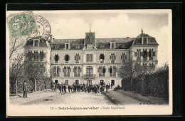 CPA Saint-Aignan-sur-Cher, École Supérieure  - Saint Aignan