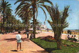 72493460 Sitges Promenade Palmen Strand  - Andere & Zonder Classificatie