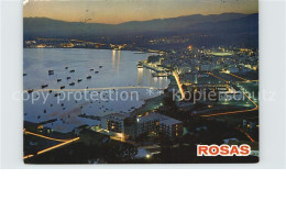 72493379 Rosas Costa Brava Cataluna La Bahia Ne Noche Alt Emporda - Sonstige & Ohne Zuordnung