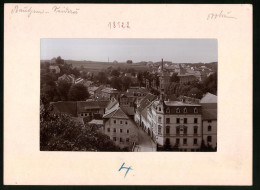 Fotografie Brück & Sohn Meissen, Ansicht Bautzen-Seidau, Blick über Den Stadtteil Mit Fabrikgebäude  - Places