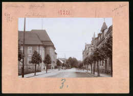Fotografie Brück & Sohn Meissen, Ansicht Elsterwerda, Elsterstrasse Mit Amtsgericht  - Lugares