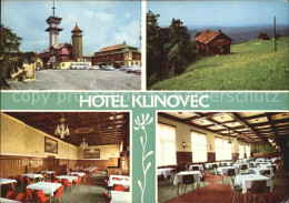 72493289 Krusne Hory Hotel Klinovec Aussenansicht Speiseraum   - Tsjechië