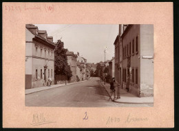 Fotografie Brück & Sohn Meissen, Ansicht Limbach I. Sa., Karlstrasse Ecke Kreuzstrasse  - Orte