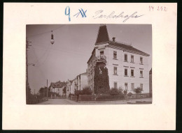 Fotografie Brück & Sohn Meissen, Ansicht Wilsdruff, Parkstrasse Mit Eckhaus  - Lieux