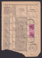 Greiffenberg SBZ MEF 193 Senkr. Paar 40 Pfg. Aufdruck Einlieferungsquittung - Other & Unclassified