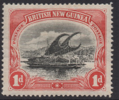 PAPUA NEW GUINEA (BNG)1901-05   " 1d BLACK AND CARMINE LAKATOI  " STAMP  WMK VERTICAL SG.2 MLH. - Papua New Guinea