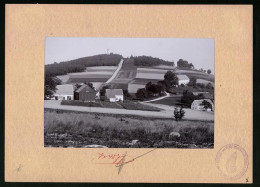 Fotografie Brück & Sohn Meissen, Ansicht Pulsnitz, Schwedenstein Von Ohorn Gesehen  - Places