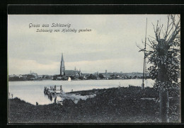 AK Schleswig, Die Stadt Von Haddeby Betrachtet  - Schleswig