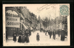 CPA Blois, Rue Porte Coté, Marché Au Beurre  - Blois