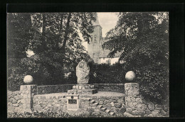 AK Bornhöved, Schwedendenkmal Vor Der Kirche  - Altri & Non Classificati