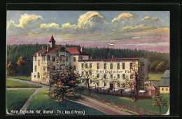 Künstler-AK Oberhof I. Th., Hotel Englischer Hof Aus Der Vogelschau  - Oberhof