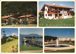 72492304 Aschau Chiemgau Koyerbauer Gaestehaus Brunnen Seilbahn Aschau - Autres & Non Classés