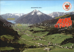 72492147 Achenkirch Fliegeraufnahme Seekarspitze Seecamping  Achenkirch - Sonstige & Ohne Zuordnung