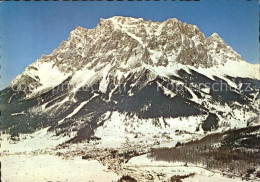 72491553 Ehrwald Tirol Fliegeraufnahme Mit Zugspitze Ehrwald - Andere & Zonder Classificatie