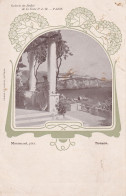 Monaco - Monte Carlo - Carte Art Déco 1900 Publicitaire Du PLM La Galerie Du Buffet De La Gare Du PLM à Paris - Monte-Carlo