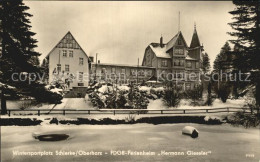 72490866 Schierke Harz FDGB Ferienheim Hermann Gieseler Wintersportplatz Schierk - Schierke