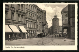 AK Görlitz, Strassenpartie An Der Frauenkirche  - Goerlitz