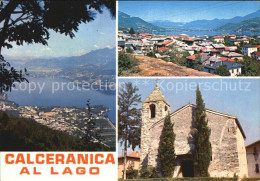 72490563 Calceranica Al Lago Panorama Kirche Calceranica Al Lago - Otros & Sin Clasificación