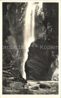 72489674 Partenkirchen Partnachklamm Wasserfall Partenkirchen - Garmisch-Partenkirchen