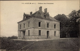 France Postcard Jarzé Maine Et Loire, Chateau Des Grassieres, VF Unposted - Angers