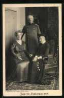 AK Grossherzog Friedrich Von Baden Mit Gattin Und Mutter Im Jahr 1915  - Royal Families