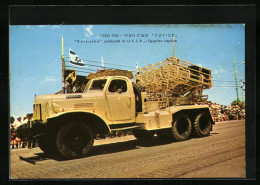 AK Raketensystem Vom Typ Katyusha, Israelische Militärparade  - Giudaismo