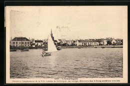 CPA Locmariaquer, Recoure L`emplacement De La Ville Romaine De Dariorigum, Les Vestiges Découverts Dans Le Bourg...  - Locmariaquer