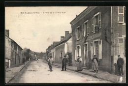 CPA St-Aubin, Centre De La Grande Rue  - Other & Unclassified