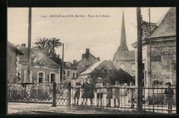 CPA Ruillé-sur-Loir, Place De La Mairie  - Other & Unclassified