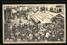 CPA La Suze, Le Marché Au Beurre  - Other & Unclassified