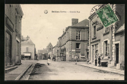 CPA Brûlon, Grande Rue  - Andere & Zonder Classificatie