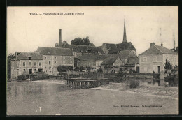 CPA Vaas, Manufacture De Ouate Et Moulin  - Autres & Non Classés