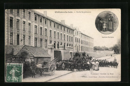 CPA Château-du-Loir, Ecole Superieure  - Autres & Non Classés