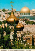 73843361 Jerusalem  Yerushalayim Israel The Old City Seen From The Mount Of Oliv - Israel