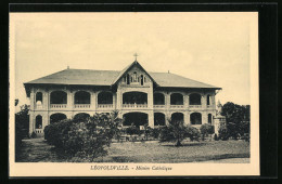 CPA Léopoldville, Mission Catholique  - Altri & Non Classificati