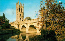 72654675 Oxford Oxfordshire Magdalen Tower And Bridge Oxford - Otros & Sin Clasificación
