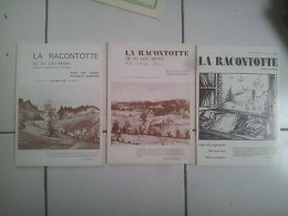 Lot 3 Revues LA RACONTOTTE De Su Lou Mont 6 11 Et 14 1978 1980 1982 - Non Classés